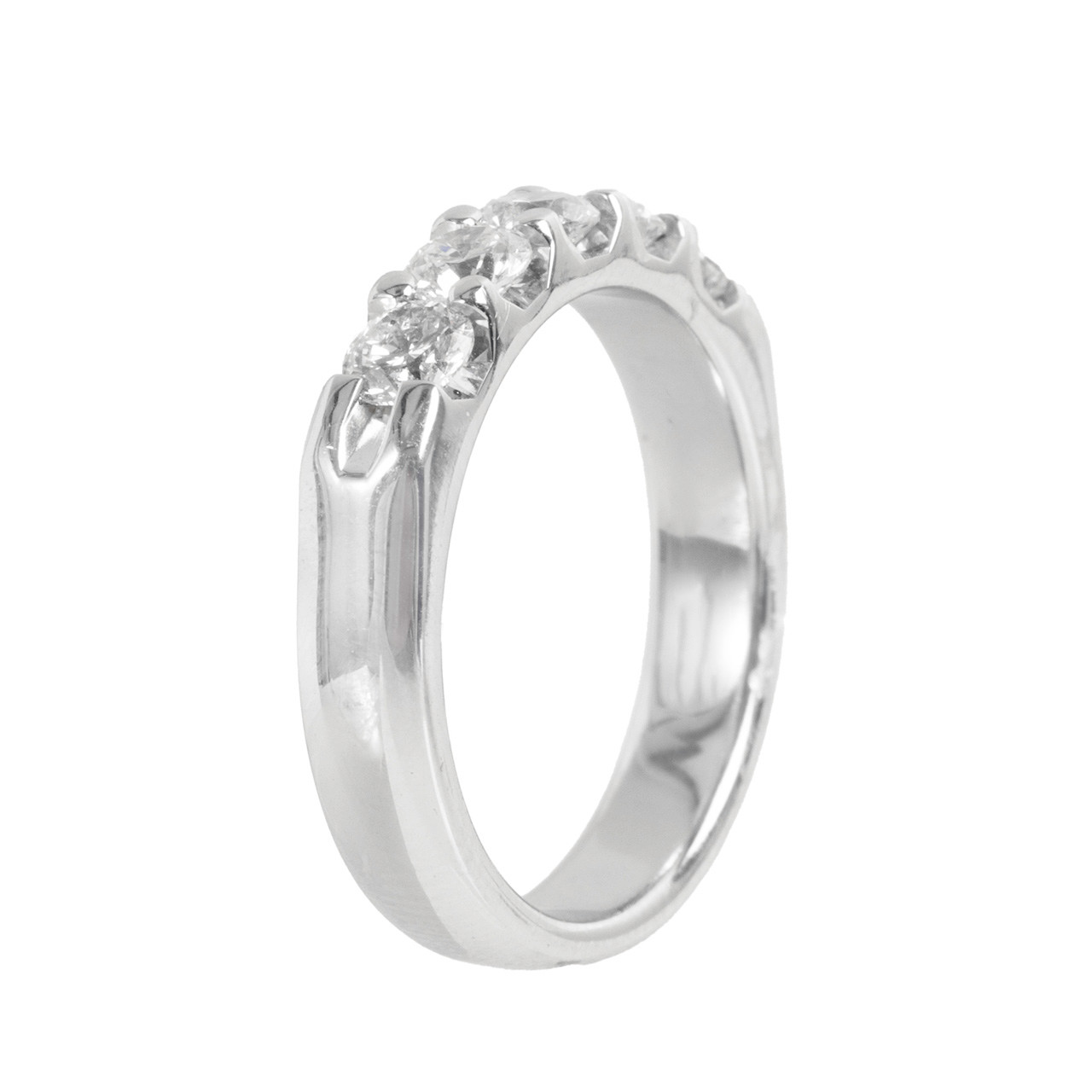Five Diamond Wedding Band (1.00tw)