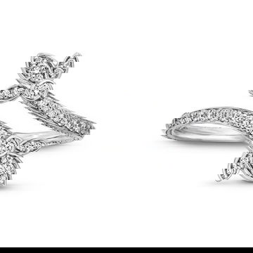 Verragio Diamond Floral Bypass Ring