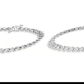Round Diamond Tennis Bracelet