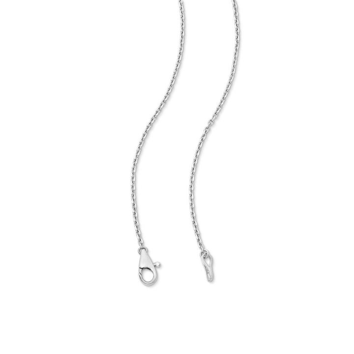 Marquise Diamond "Y" Necklace In White Gold 14K