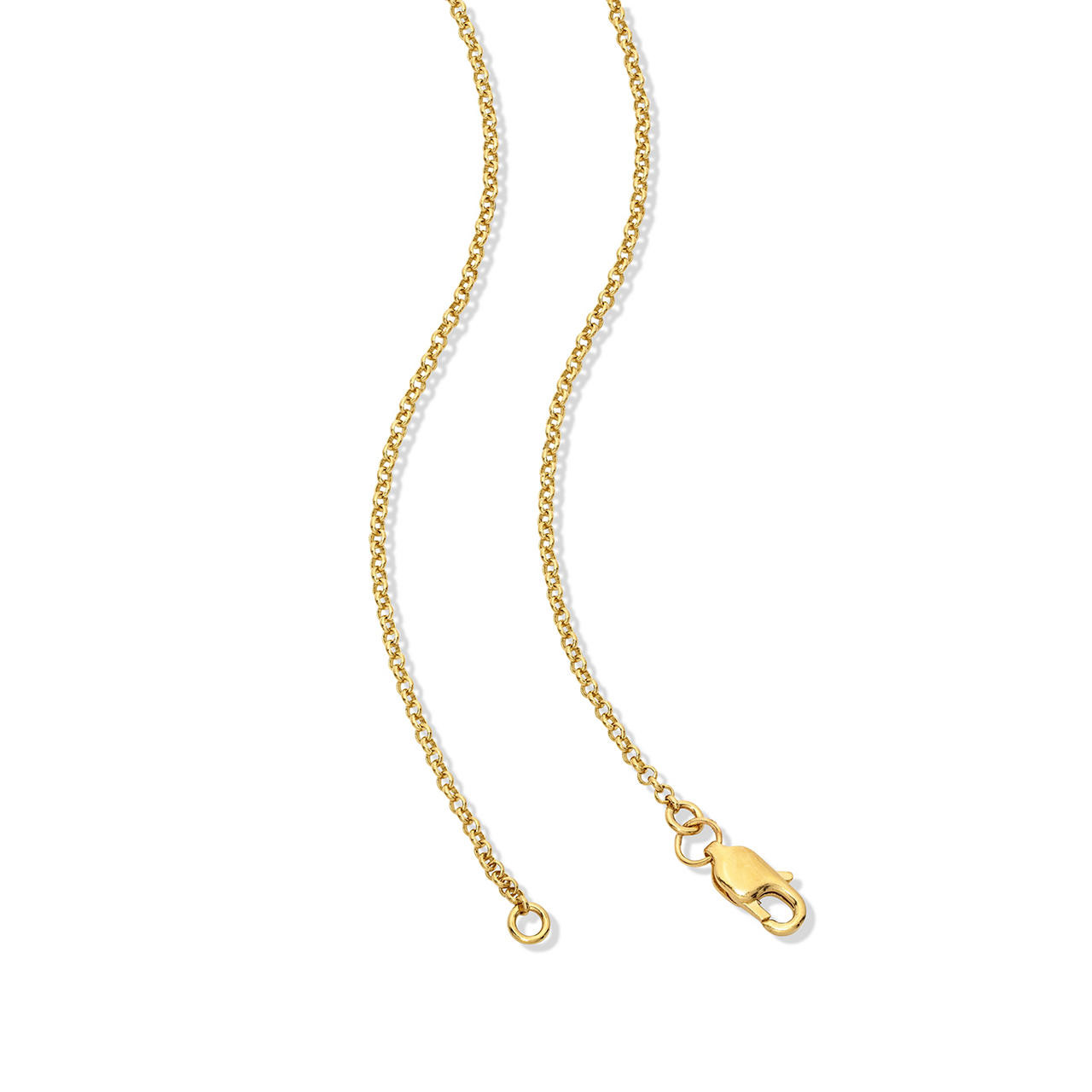 Gold Diamond Bar Necklace