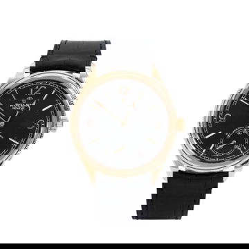 Rolex 1908 Black Dial Watch | Yellow Gold