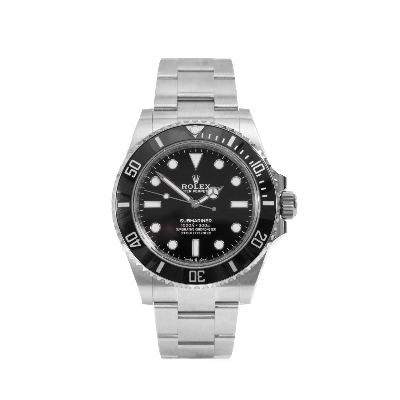 Rolex Submariner 41 Black Dial Watch | Oystersteel 0