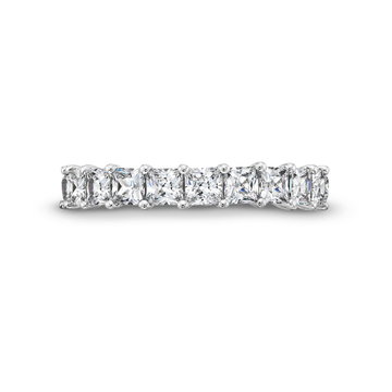 Princess Diamond Eternity Wedding Band In White Gold 14K