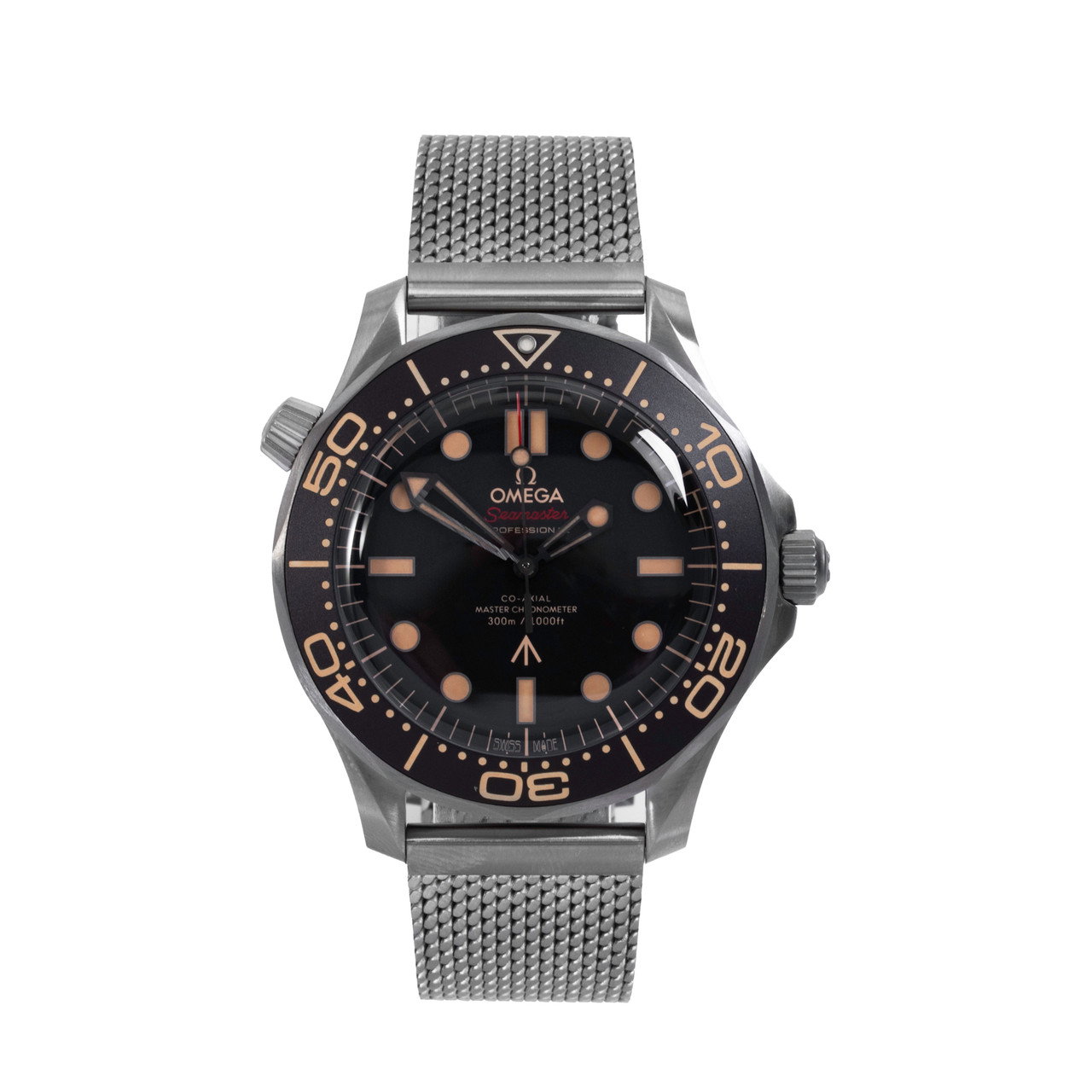 Omega Seamaster 42 007 Edition Brown Dial Watch | Titanium 0