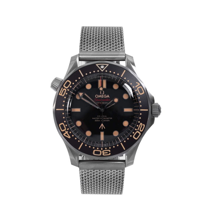 Omega Seamaster 42 007 Edition Brown Dial Watch | Titanium