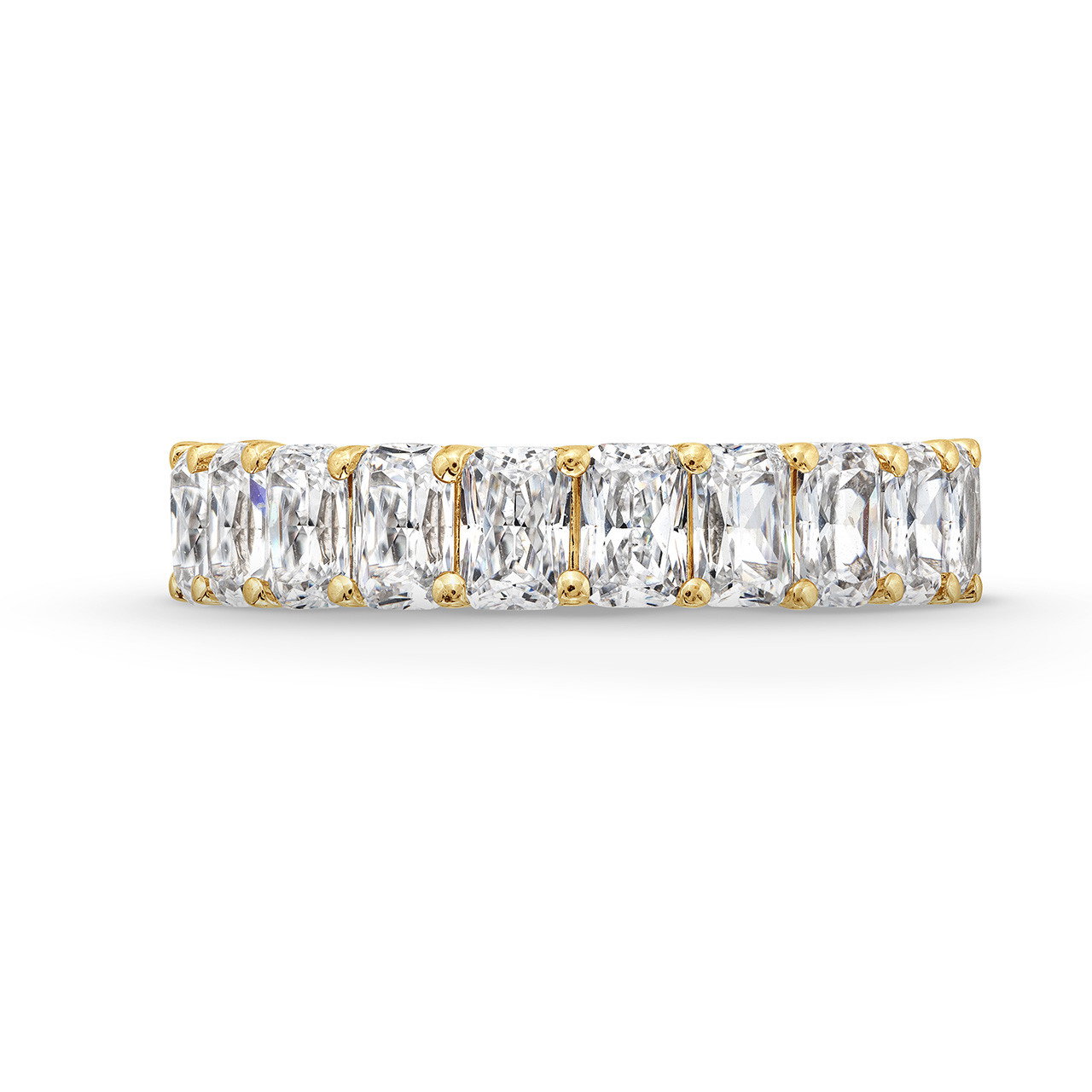Radiant Diamond Eternity Wedding Band 0
