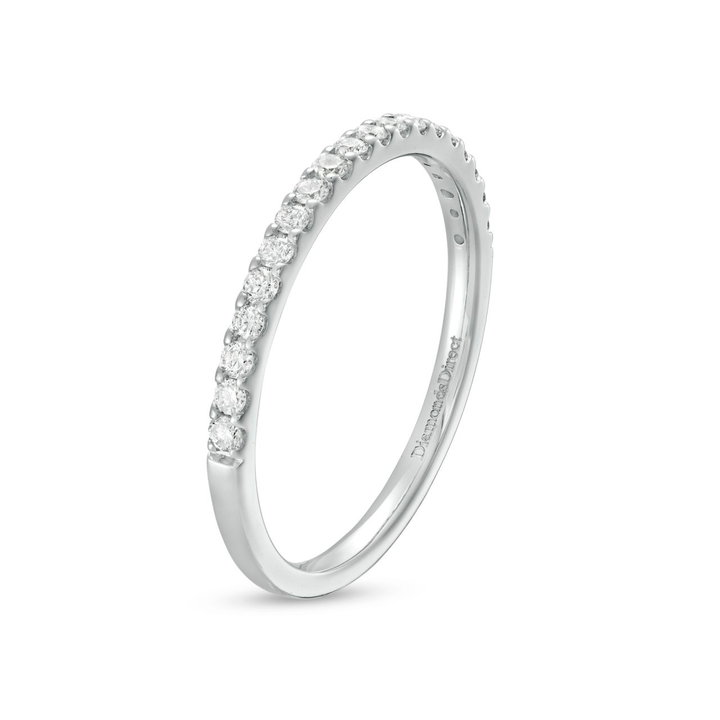 Free Wedding Band ($1,150  value) In White Gold 14K