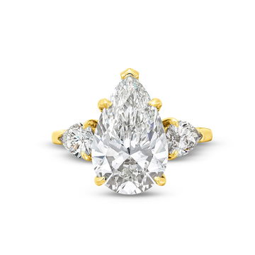 The Grace Engagement Ring In Yellow Gold 14K