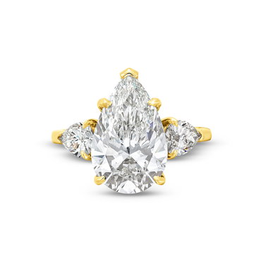 The Grace Engagement Ring In Yellow Gold 14K