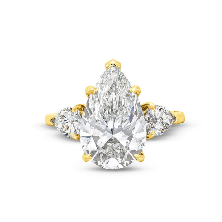 The Grace Engagement Ring In Yellow Gold 14K