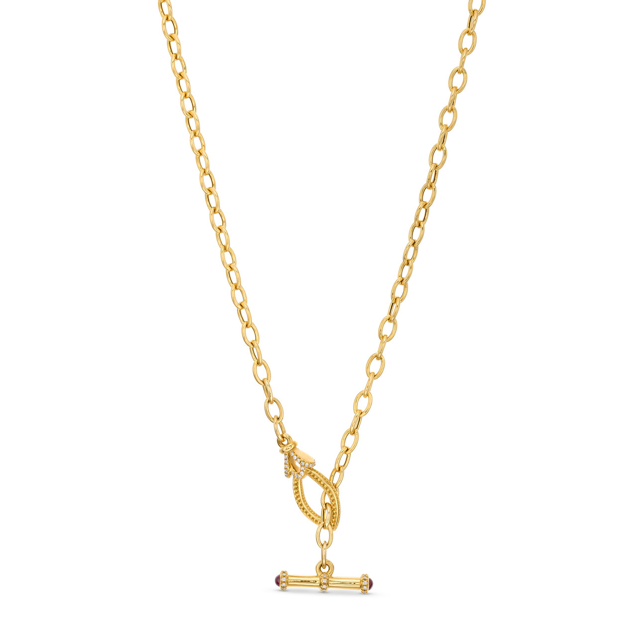 Verragio Beaded Toggle Necklace 0