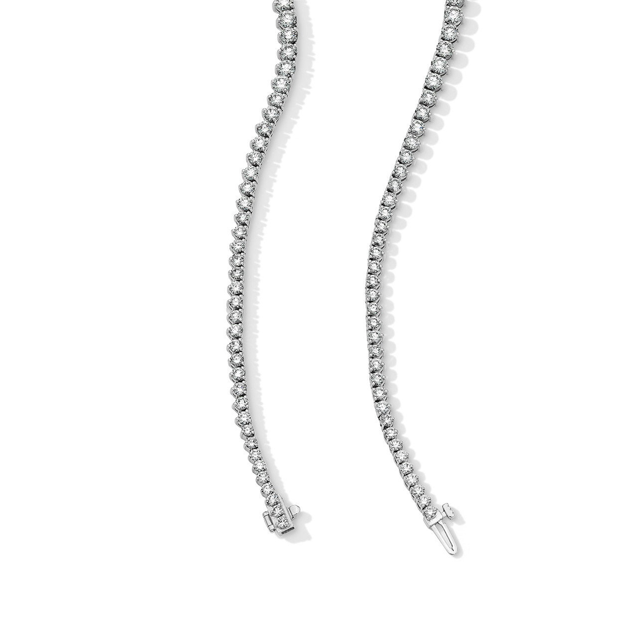 Graduated Diamond Riviera Necklace (25.03tw) 1