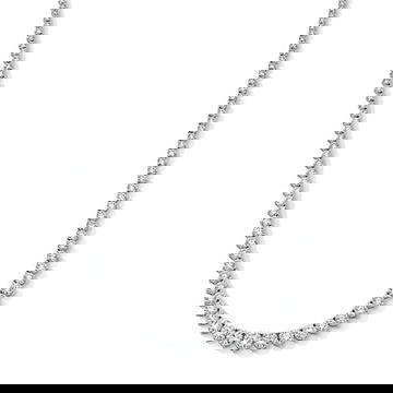 15.05 ct. Graduated Diamond Riviera Necklace 0