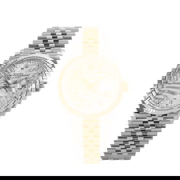 Rolex Datejust 36 Palm Motif Dial Watch | Oystersteel & Everose Gold