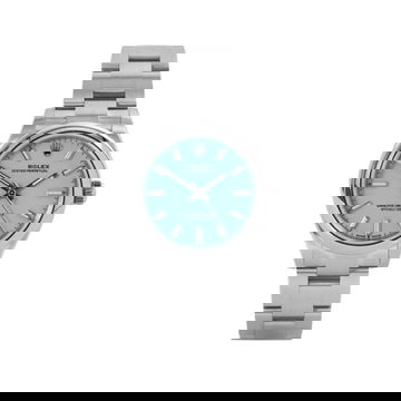 Rolex Oyster Perpetual 31 Turquoise Blue Dial Watch | Oystersteel