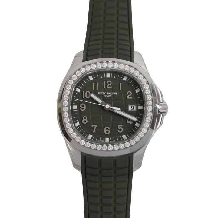 Patek Philippe Aquanaut 38 Green Dial Watch | Steel