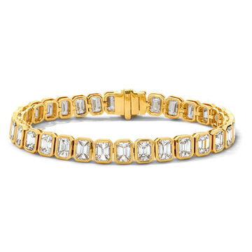 17.10 ct. Diamond Bezel Bracelet 0