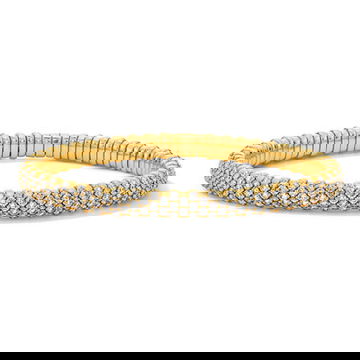 6 ct. Flexible Cluster Diamond Bracelet 1