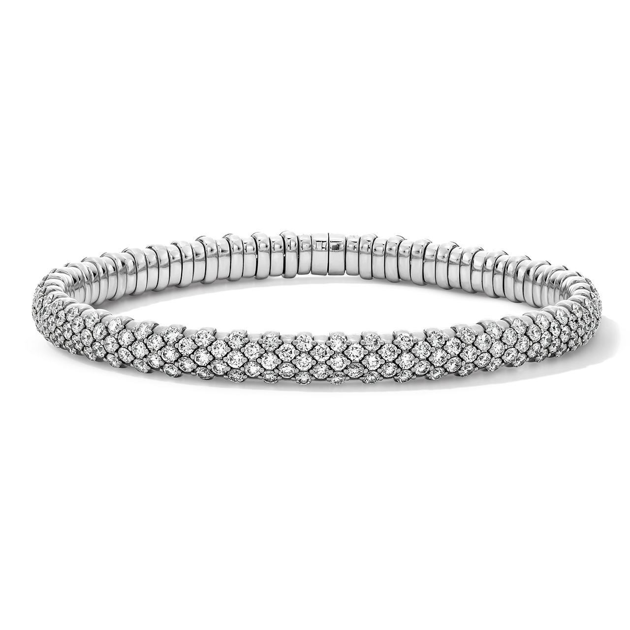 6 ct. Flexible Cluster Diamond Bracelet 0