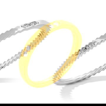 Double Diamond High Polished Band