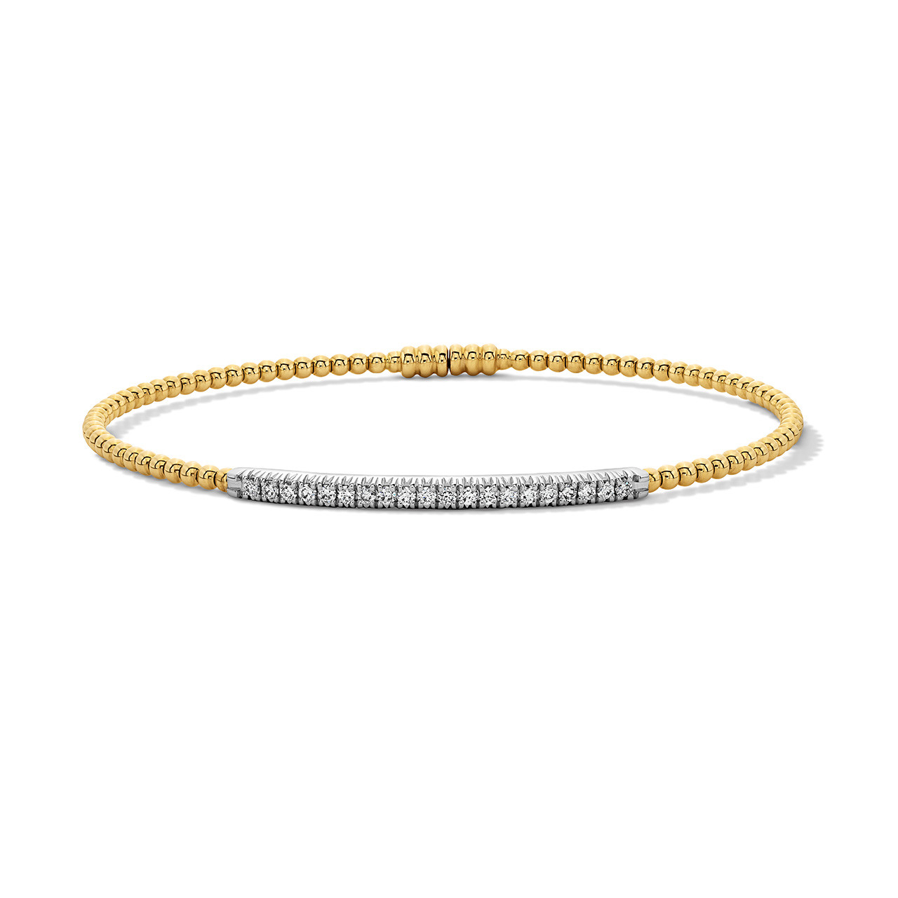 Simon G. Flexible Diamond Bangle Bracelet 0