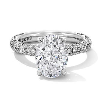 Tacori Founder's Bloom 3/4 Way Engagement Setting