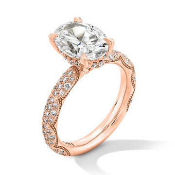 Tacori Founder's Bloom 3/4 Way Engagement Setting