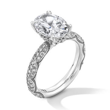 Tacori Founder's Bloom 3/4 Way Engagement Setting