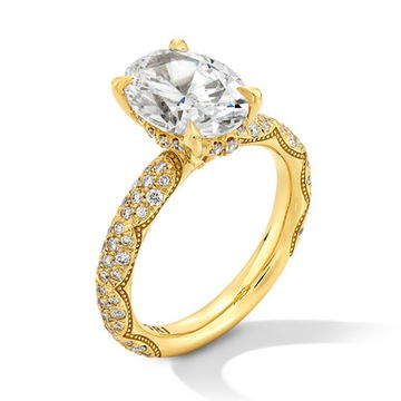 Tacori Founder's Bloom 3/4 Way Engagement Setting