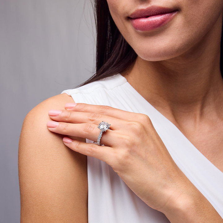The Belle Engagement Ring In Yellow Gold 14K
