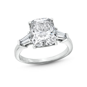 The Madeleine Engagement Ring In White Gold 14K