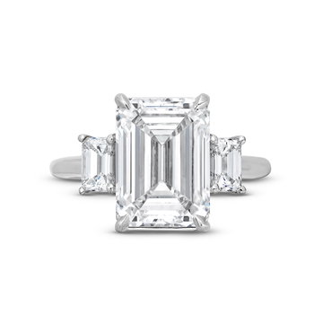 The Frances Engagement Ring In White Gold 14K