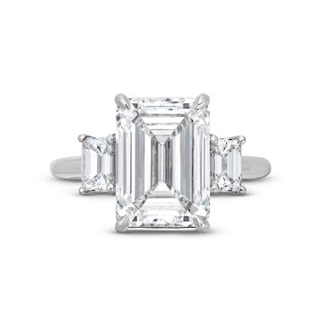 The Frances Engagement Ring In White Gold 14K