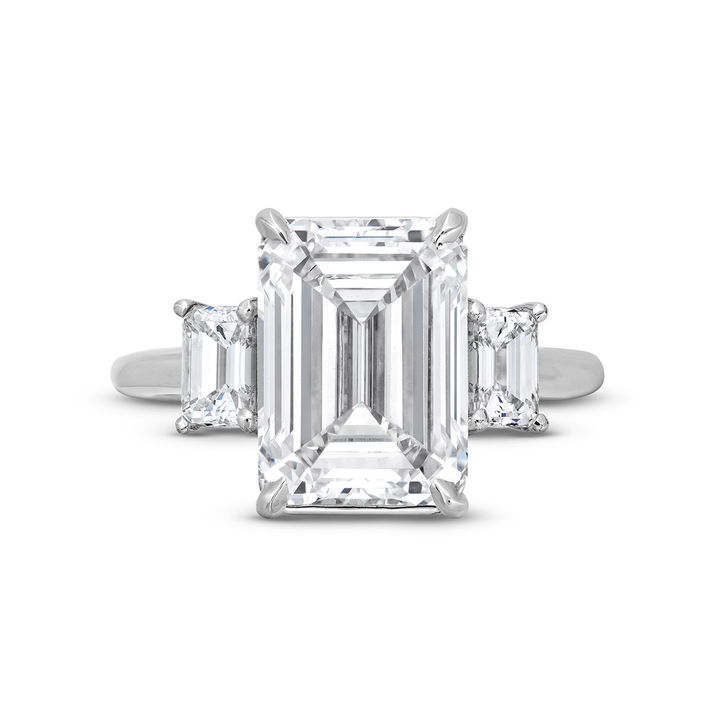 The Frances Engagement Ring In White Gold 14K