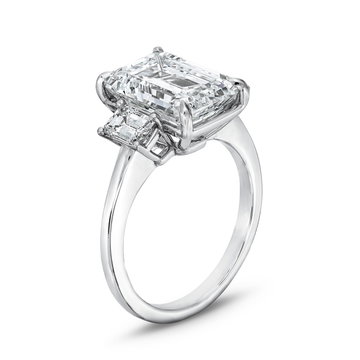 The Frances Engagement Ring In White Gold 14K