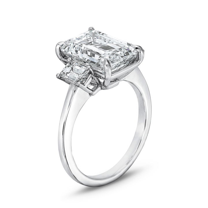 The Frances Engagement Ring In White Gold 14K