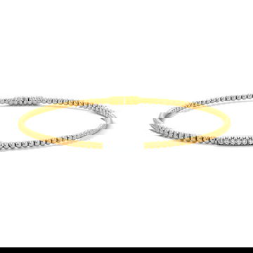 Simon G. Pave Diamond Beaded Bangle Bracelet