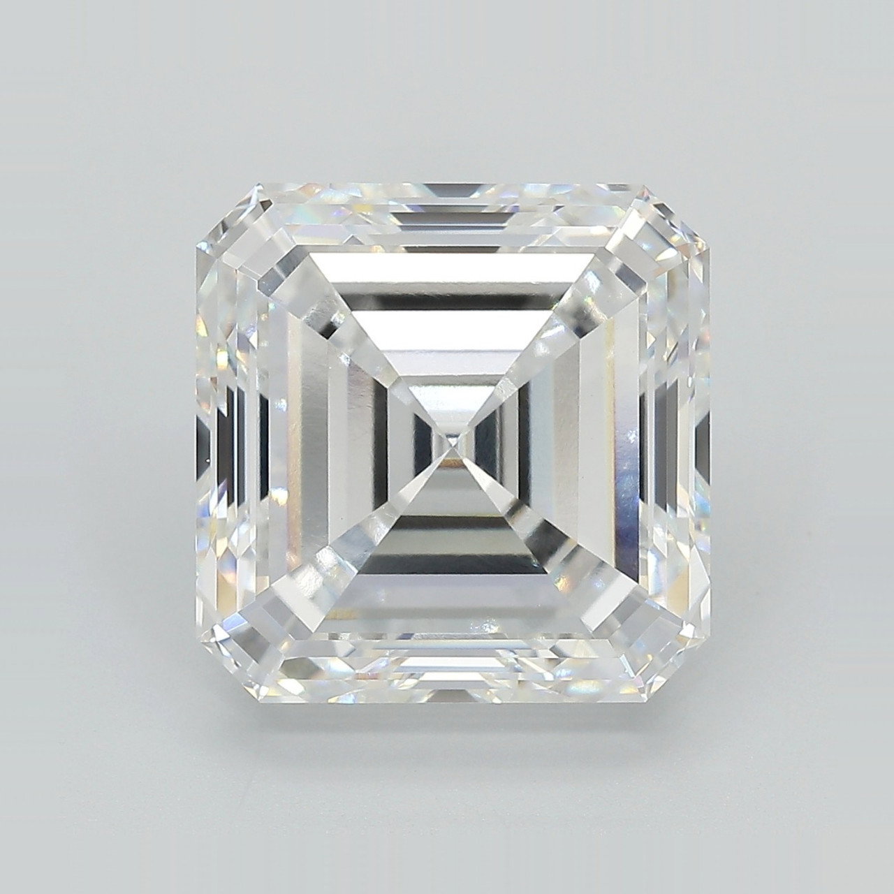 Asscher 10.53 F VVS2 - #608723 - Lab Grown