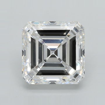 Asscher 10.57 F VVS2 - #608978 - Lab Grown