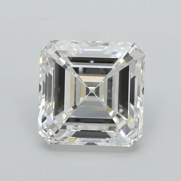 Asscher 10.59 F VVS2 - #609042 - Lab Grown