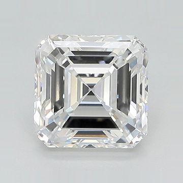 Asscher 1.91 D VVS2 - #609023 - Lab Grown