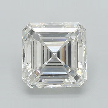 Asscher 2.36 F VVS2 - #609027 - Lab Grown