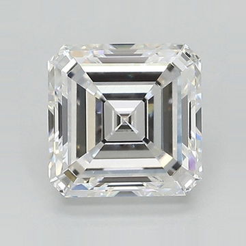 Asscher 2.15 D VVS2 - #609088 - Lab Grown