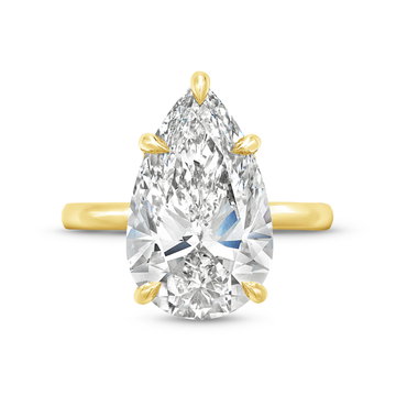 The Evangeline Engagement Ring In Yellow Gold 14K