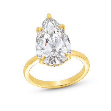 The Evangeline Engagement Ring In Yellow Gold 14K