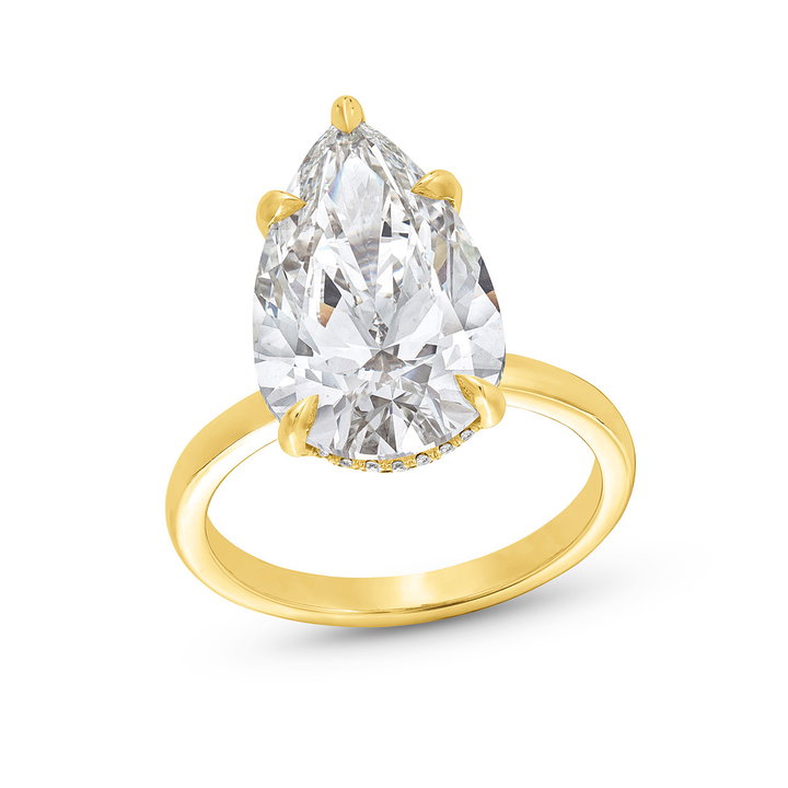 The Evangeline Engagement Ring In Yellow Gold 14K