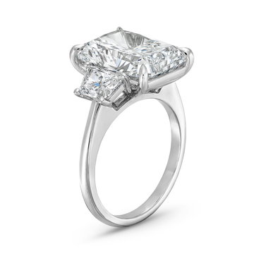 The Margaux Engagement Ring In White Gold 14K