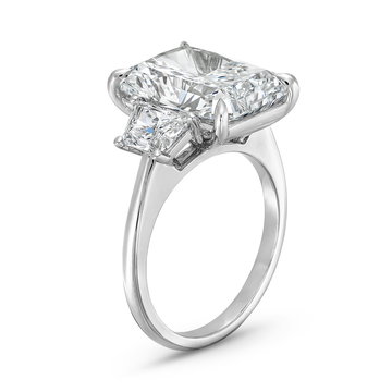 The Margaux Engagement Ring In White Gold 14K