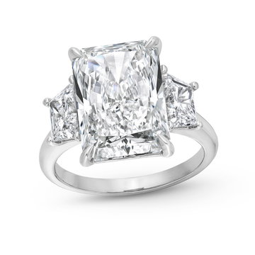 The Margaux Engagement Ring In White Gold 14K